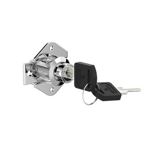 Kit com 05 Fechaduras para Armários - Fechadura para Gavetas