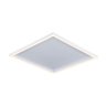 Plafon de Sobrepor LED 42W Perfil Led integrado Design Moderno Quarto Sala Escritorio Bivolt:Branco  - 1