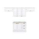 Ver imagem 1 de Cozinha Modulada Henn Americana Henn 5 Peças C5p43 Branco
