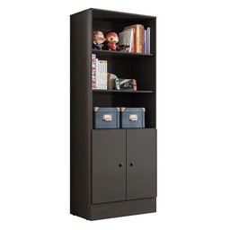 Armário Gamer 2 Portas Preto - Qmovi - 1