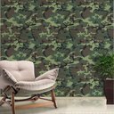 Ver imagem 1 de Papel de Parede Camuflagem Verde Militar-60x300cm