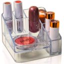 Ver imagem 4 de Organizador de Cosméticos Maquiagem Dello Compacto com 6 Divisórias Cristal