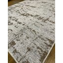 Ver imagem 3 de Tapete Sala 250x300cm sem Pelo Abstrato Gelo Bege Antiderrap