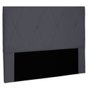 Ver imagem 1 de Cabeceira Solteiro 0,90m Aquilla Suede - Pallazio - Cinza