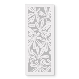 CÓPIA - Adesivo de Porta - Relevo Floral 3 Dekalque 103x213 - 3