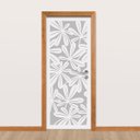 Ver imagem 2 de CÓPIA - Adesivo de Porta - Relevo Floral 3 Dekalque 103x213