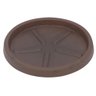 Prato Em Polietileno Para Vaso Redondo 24X3Cm Rusty - 3
