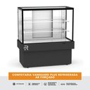 Ver imagem 2 de Balcão Confeitaria Vanguard Plus Refrigerada 110cm Ar Forçado 3 a 10ºc Cvpraf 1100 220v -