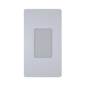 Kit 4 Balizador Poptem Embutido Branco Spot Iluminador Retangular