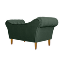 Ver imagem 3 de Namoradeira Recamier Sofá Decorativo 02 Lugares Dubai Suede Verde - Incasa Decor