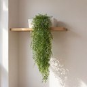 Ver imagem 3 de Pendente de Capim Artificial Premium 75cm Verde Realista para Decoração Sofisticada