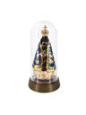 Ver imagem 1 de Luminária Imagem Nossa Senhora Aparecida Padroeira Do Brasil com Redoma Led Branco Quente Grande 19