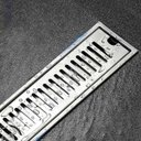 Ver mais imagens de Ralo Linear 50cm Inox Anti Odor Anti Inseto Banheiro Area Externa Lavabo Quintal Higienico Seguro Re