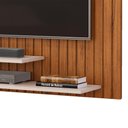 Ver mais imagens de Painel para Tv até 55 Polegadas com Nichos Dj Móveis Ripe Freijó Off White