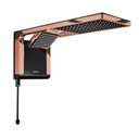 Ver imagem 1 de Ducha Chuveiro Acqua Duo Alta Vazão Lorenzetti - Preto e Rose Gold Voltagem:220v 220v
