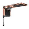Ducha Chuveiro Acqua Duo Alta Vazão Lorenzetti - Preto e Rose Gold Voltagem:220v 220v - 1