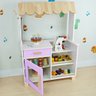 Mini Mercadinho Infantil em Mdf - Lilás (com Prateleiras) - 2