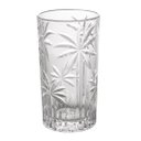 Ver imagem 1 de Conjunto 6 Copos Altos Cristal Palm Tree 360 Ml Wolff Transparente