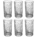 Ver imagem 3 de Conjunto 6 Copos Altos Cristal Palm Tree 360 Ml Wolff Transparente