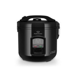 Panela de Arroz 5 Xícaras Função Manter Aquecido 127v-400w Preta Multi - Go003 Go003 Multilaser