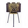 Câmera Máquina Fotográfica Vintage Cinema Retrô - Decorativa Inove Fácil - 3