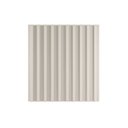 Ver imagem 1 de Cabeceira Solteiro Vitoria Ripado 100% MDF Off White - Europa Móveis