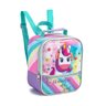 Kit Mochila Unicórnio Infantil com Lancheira Estojo 2023 Denlex Dl1319 - 3