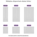 Ver imagem 6 de Cômoda Infantil 95cm 1 Porta e 4 Gavetas Encanto Multimóveis Mp4449 Branco