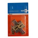 Ver imagem 3 de Kit 3 Dobradiças Invisíveis 70mm Cruz para Portas Interna