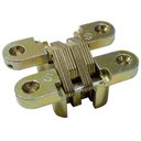 Ver imagem 4 de Kit 3 Dobradiças Invisíveis 70mm Cruz para Portas Interna