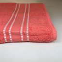 Ver imagem 5 de Toalha de Banho Linea Felpuda Macia 62x120 Camesa - Coral