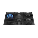 Ver imagem 2 de Cooktop Mueller 5 Bocas a Gás com Mesa de Vidro Tripla Chama Preto Mcg5bm Bivolt