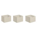 Ver imagem 7 de Kit 3 Gavetas Organizadoras e Estante Baixa Nicho com Rodízios