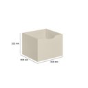 Ver imagem 3 de Kit 3 Gavetas Organizadoras e Estante Baixa Nicho com Rodízios