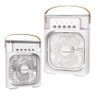 Mini Ar Condicionado Umidificador Ventilador Portátil Luz Nf - 4