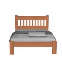 Ver imagem 5 de Cama Casal Queen Size Madeira Maciça Angelim Pedra/tauari Pérola Mel