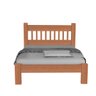 Cama Casal Queen Size Madeira Maciça Angelim Pedra/tauari Pérola Mel - 5