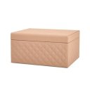 Ver imagem 3 de Kit Caixa Decorativa Bege Rosado - 2 Peças