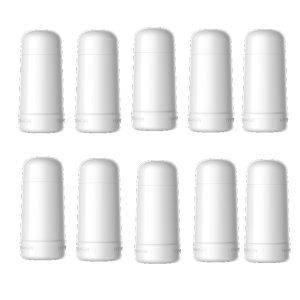 Kit 10 Garrafa Térmica 250ml Minigarbo Termolar Branco
