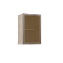 Ver imagem 1 de Armário Aéreo Simples Greta 40 Cm 1 Porta com Vidro - Casajá - Crema
