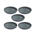 Ver imagem 1 de Kit 5 Pratos Fundo Para Massa em Pedra Sabão Borda Alta 18cm