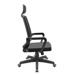 Cadeira Silver Relax Standard C/ Apoio de Cabeça Rodizio Pu Plaxmetal Adrix Preto - 8