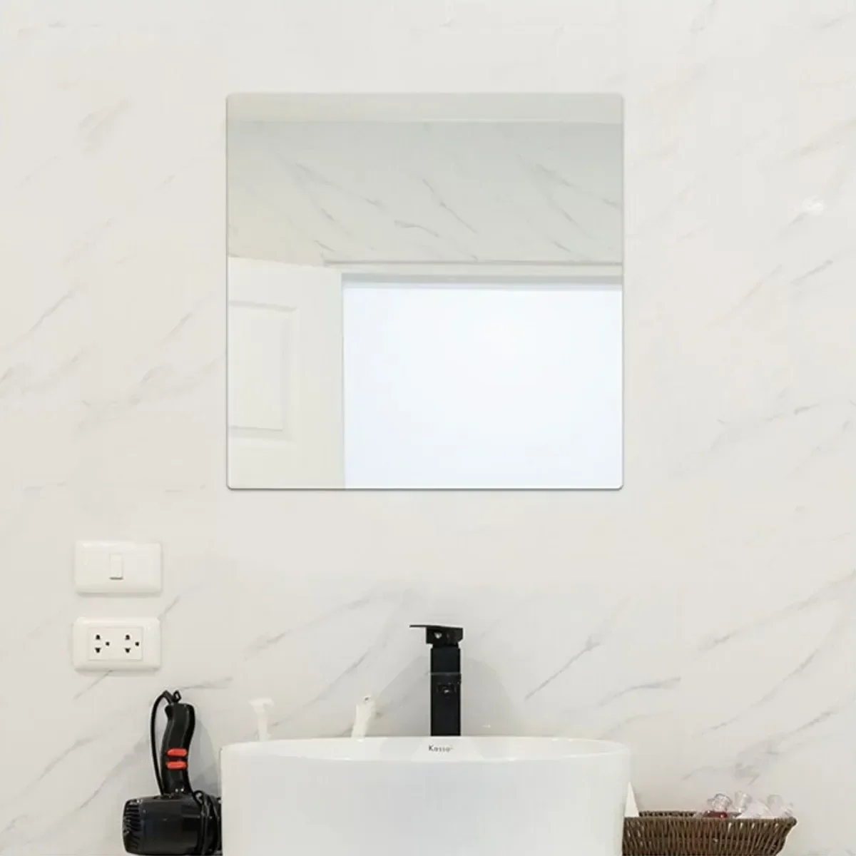 Ver imagem 2 de Espelho Plástico Dobrável 20x30cm Esp-001 Snel