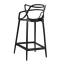 Ver imagem 4 de KIT - 3 x banquetas médias Masters Allegra - 66 cm - Preto