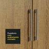 Guarda-Roupa Casal Madesa Vip Plus 6 Portas Batentes com Espelho Rustic Cor:Rustic - 6