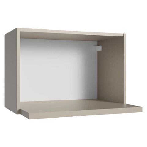 Armário Aéreo 60cm com Nicho para Microondas e Forno Elétrico Nice Madesa
