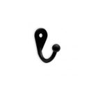 Ver imagem 1 de Kit 10 Cabide Gancho Simples Pequeno Preto Ref. 6100 - Loth
