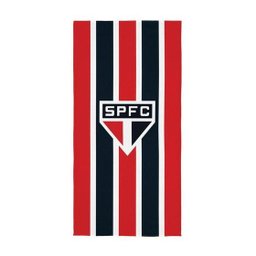 Toalha de Banho e Praia Time São Paulo Aveludada Transfer 70 X 1,40 Lepper - 1