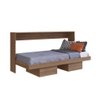 Cama Articulável Horizontal Solteiro Latino Art in Móveis Marrom - 3