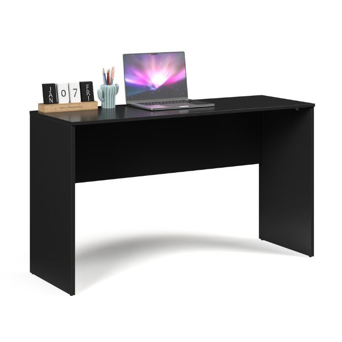 Mesa para Escritório Escrivaninha Kali:Preto - 1